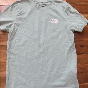 The North Face light green Short Sleeve Tee Casual Comfort